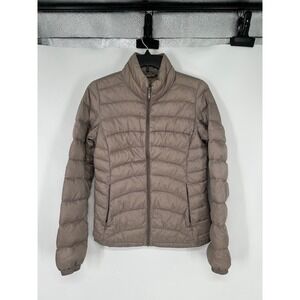 Uniqlo Ultra Light Down Jacket Womens XS Puffer Packable Lightweight Full Zip Up